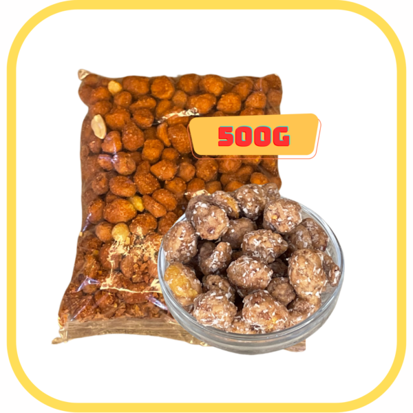 Maní confitado coco
