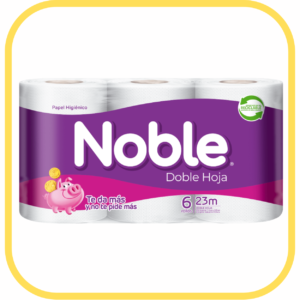 Papel Noble Doble Hoja (6 rollos)