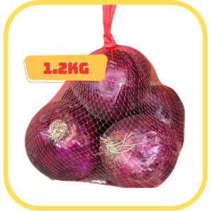 Malla De Cebollas Moradas 1.2kg